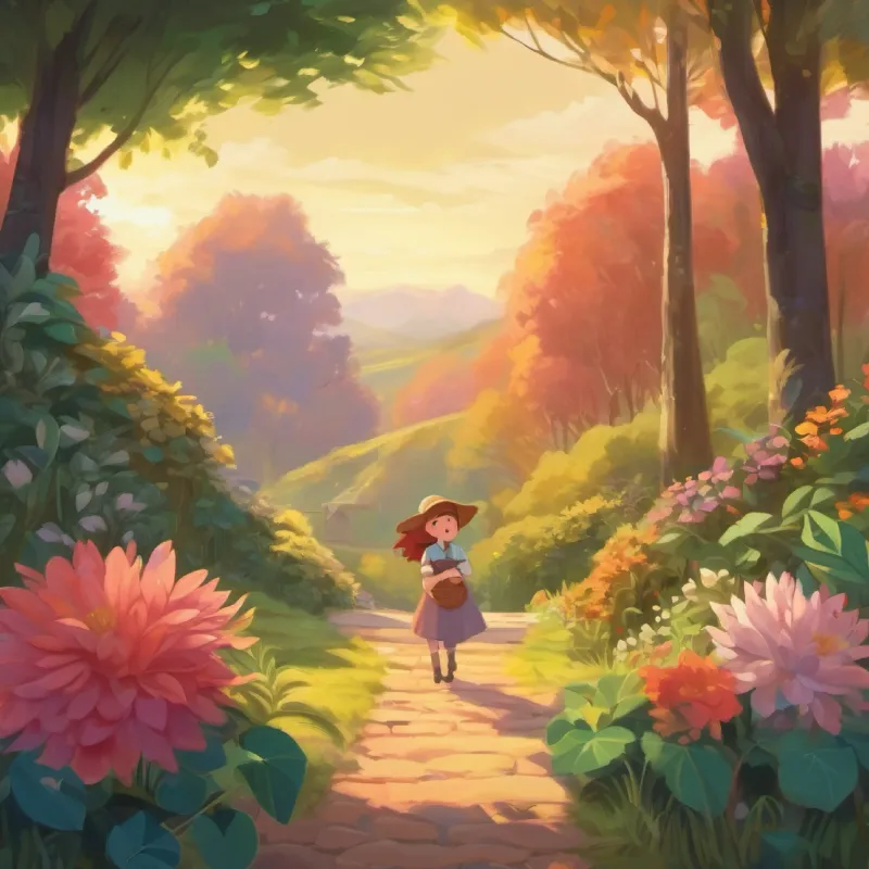 The friends meet Flora, who's ready to perform joyfully.