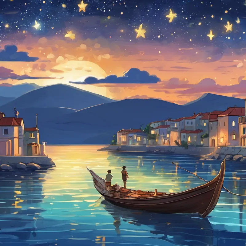 And so, under the starry sky of Greece, Bilge and Gokce drifted off to sleep, dreaming of the magical tales they would create together. And they lived happily ever after, always finding joy in the pages of their books and the endless possibilities of their summer days.