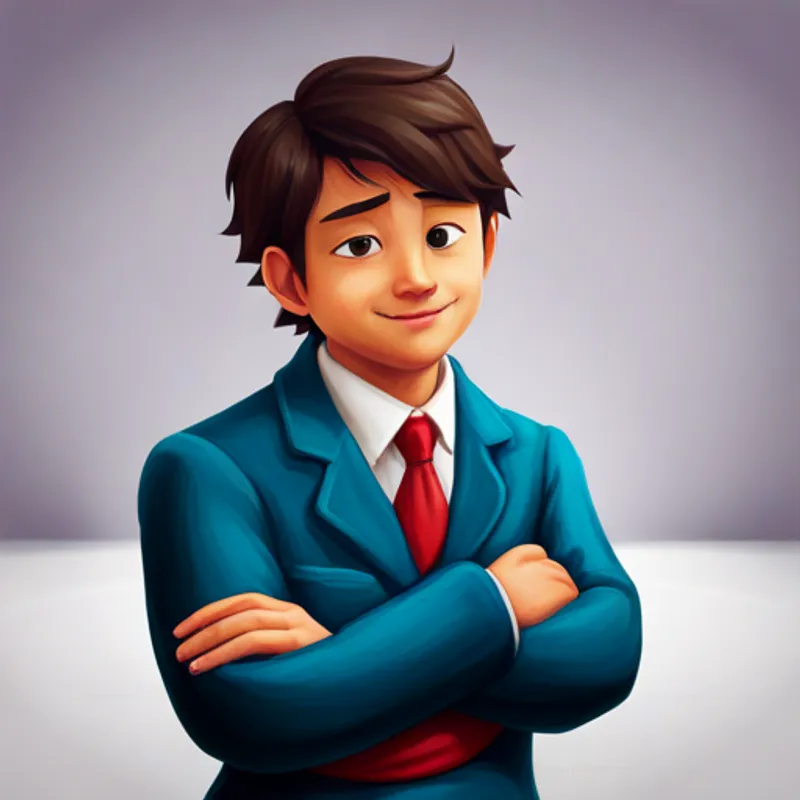 Jayvian looking mischievous