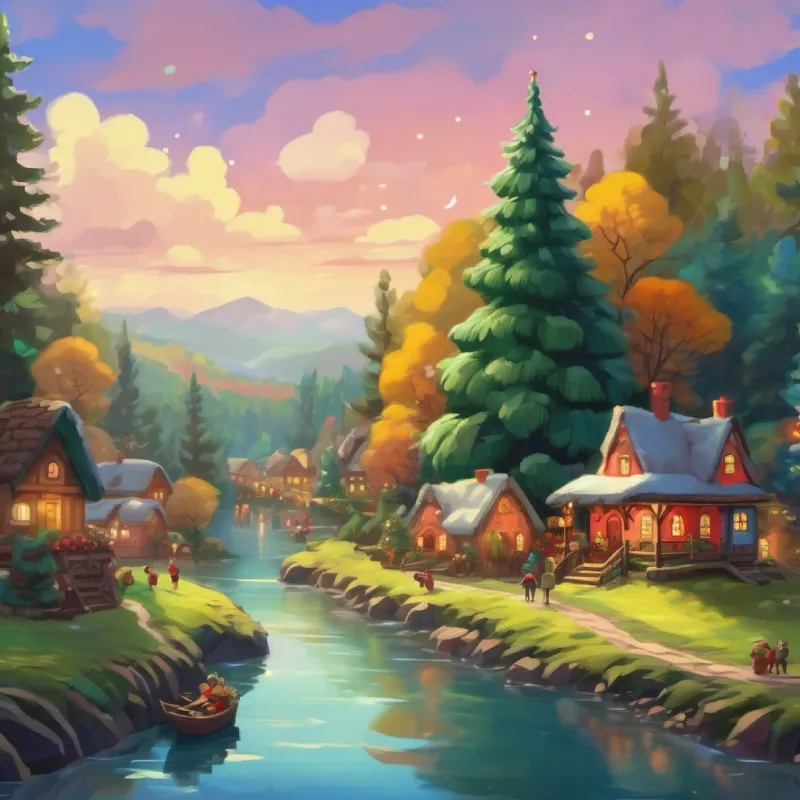 Forest bright, villagers grateful.