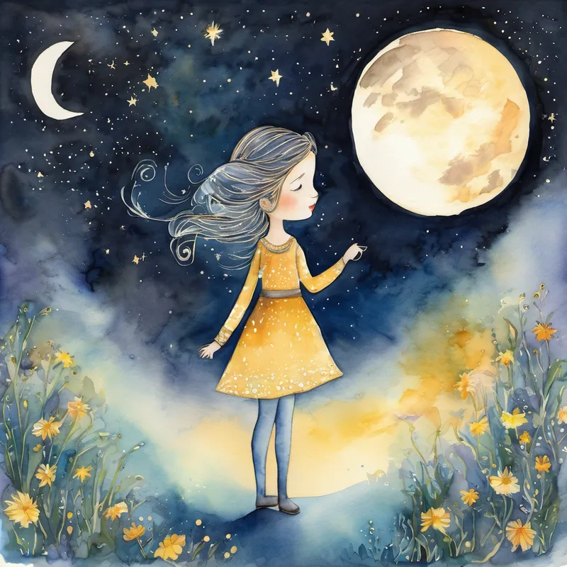 Once upon a time, in a land not too far away, there lived a special moonbeam named Luna. Luna was not like other moonbeams. She had a mischievous spirit and loved going on nightly escapades. Most moonbeams stayed put and shone brightly in the night sky, but Luna had a yearning for adventure and spreading magic and wonder to children everywhere. Every evening, as the sun began to set and the sky turned into a canvas of beautiful colors, Luna would come to life. She would leap out of the moon, her cozy home, and stretch her tiny arms wide, ready for another night of excitement. Luna knew that it was her duty to bring happiness to children and fill their dreams with confidence.