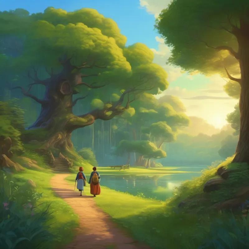 Arrival at the Hidden Glade, understanding friendship and nature