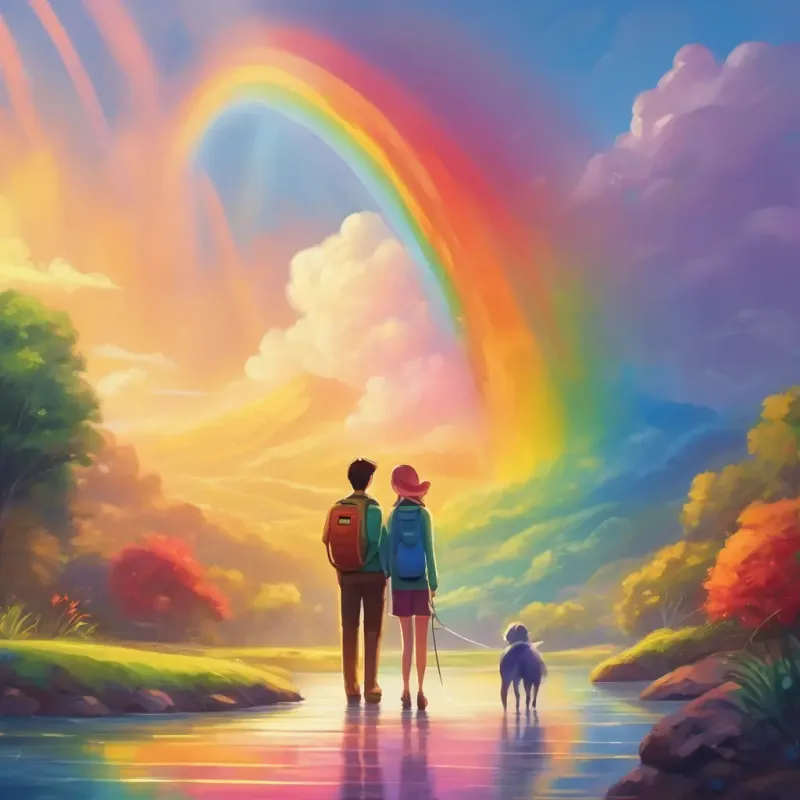 Meanings of rainbow colors; aspects of their relationship