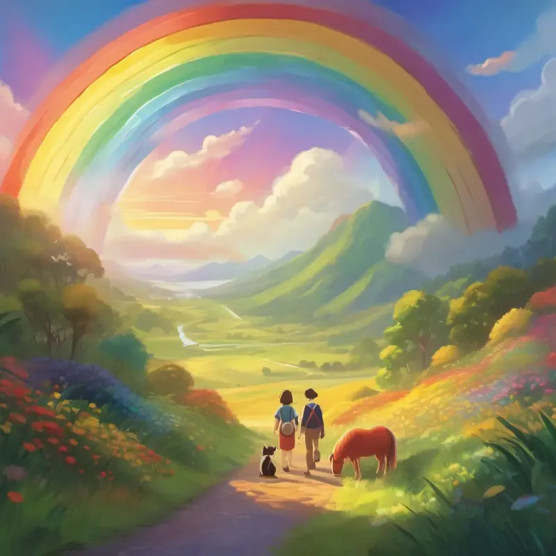 Rainbow representing their commitment