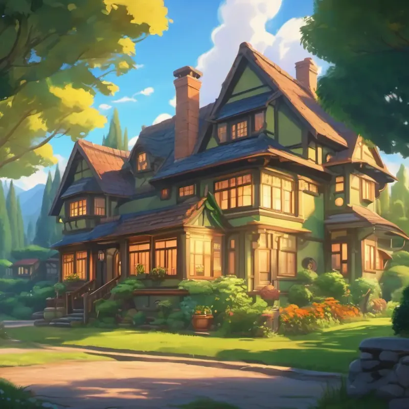 Introducing the setting and the Greene family home.