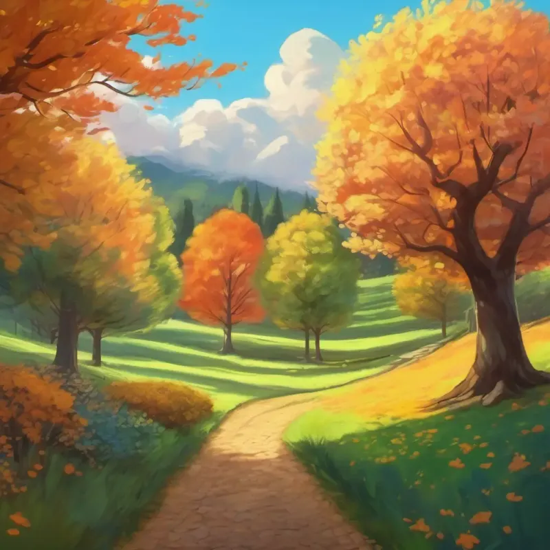 Change of seasons, drawing a parallel to life's changes.