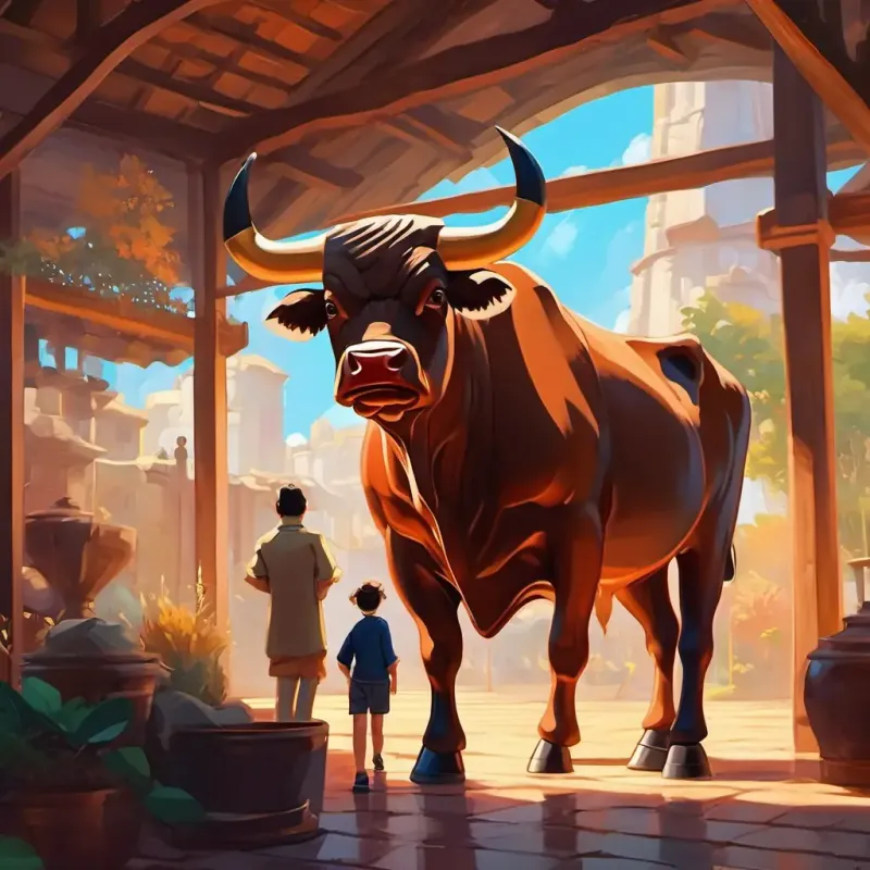 Question to provoke critical thinking about the bulls' motivations.