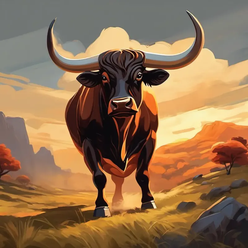 Visual description of the bulls.