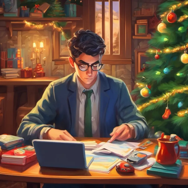 Planning an escape, teamwork, Smart, resourceful gamer with a determination in his eyes's tech expertise at work.