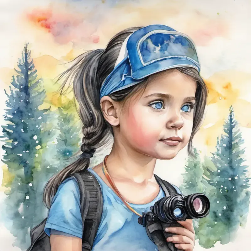 Following a glittering trail, Amanda is hopeful.