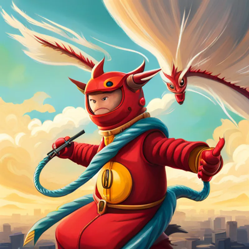 Derekini trains Sparky to become a daredevil dragon