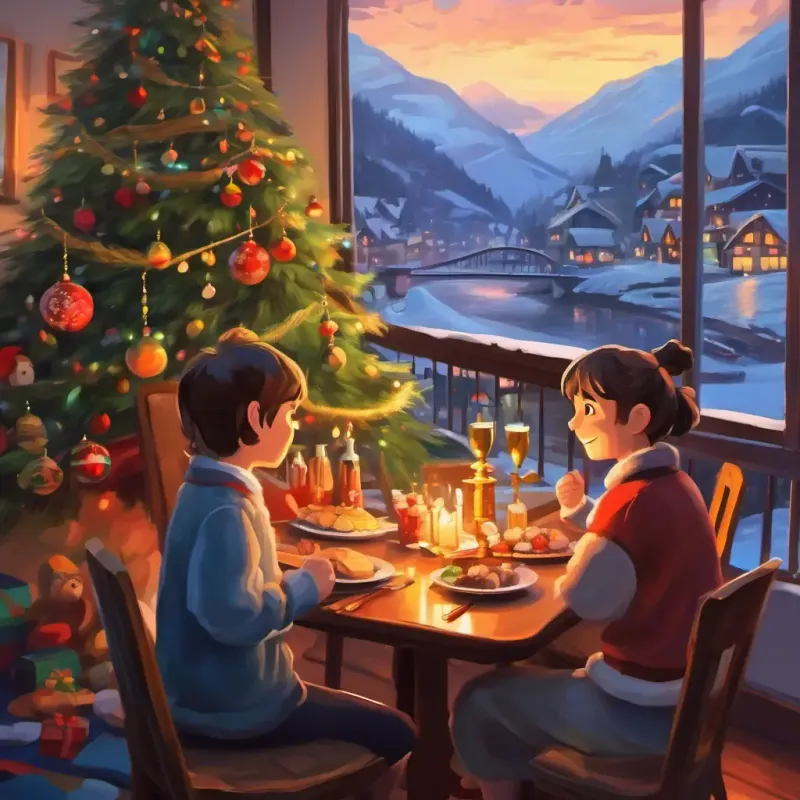 Lesson learned, friendship over competition, enjoying the view.