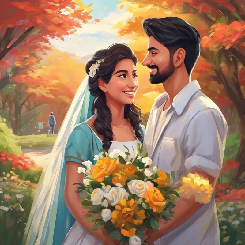 After completing her nursing course, Siddika and Sahin made the biggest decision of their lives. They decided to get married and spend their entire lives together. They felt ready to face any challenge that came their way. They gathered the courage to tell their families about their relationship, not knowing if they would be accepted or not. But to their surprise, both families were overjoyed and blessed their love. They were filled with happiness and gratitude for their families' acceptance.