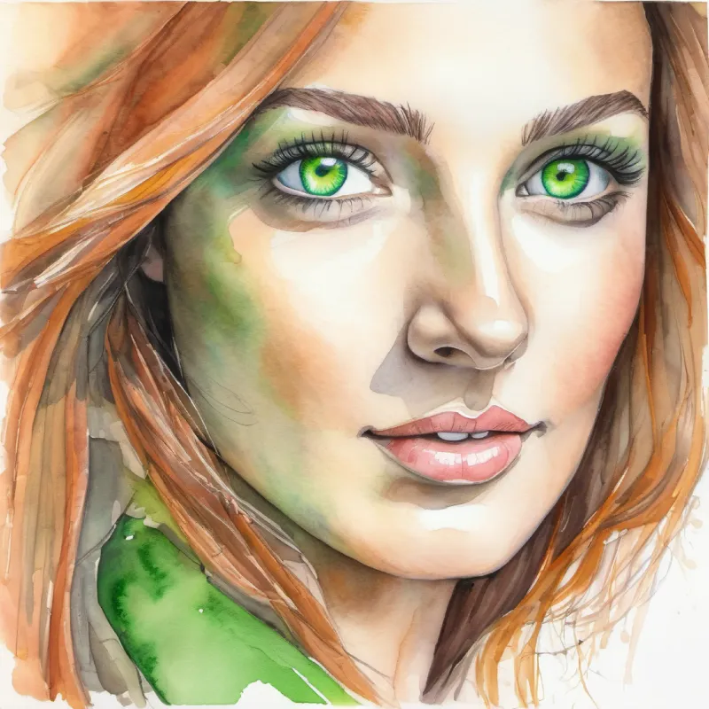 Conclusion and Vibrant woman with green eyes, newly diagnosed diabetic's ongoing commitment