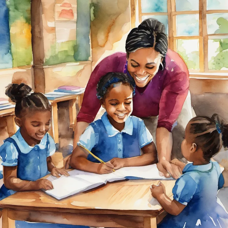 The teacher, Miss Emily, realized her responsibility was to educate the children of Harmonia. She created a joyful and nurturing environment in her classroom, inspiring her students to learn and grow together. Little by little, Harmonia transformed into a kingdom filled with love, kindness, and understanding. The citizens began to appreciate and respect one another, understanding that everyone had a role to play in making their kingdom a better place.