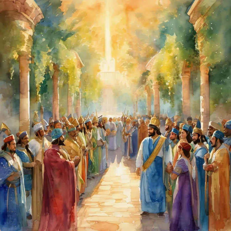 Finally, the day of the grand celebration arrived. Each citizen shared their newfound responsibilities, and everyone rejoiced in the progress they had made. The arguing and fighting became a distant memory, replaced by laughter, cooperation, and friendship. King Tobias addressed his people, his voice filled with pride. "Harmonia is no longer a kingdom divided," he announced. "Through responsibility, we have found true peace, living with each other in harmony."