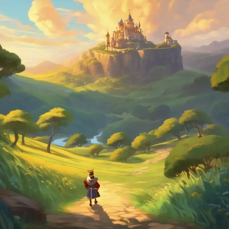 Introducing the kingdom and its one-legged, one-eyed king.