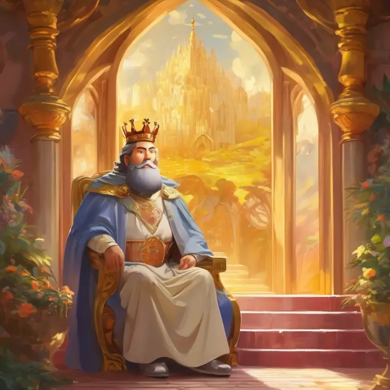 The painting captures the king’s essence beyond physical appearance.