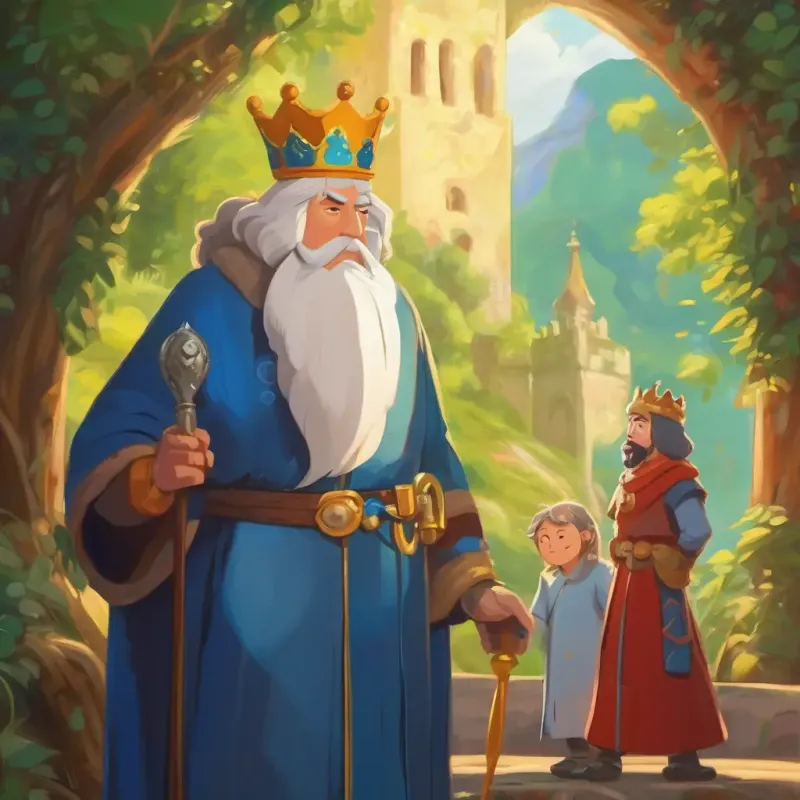 King's hesitance due to his physical differences.