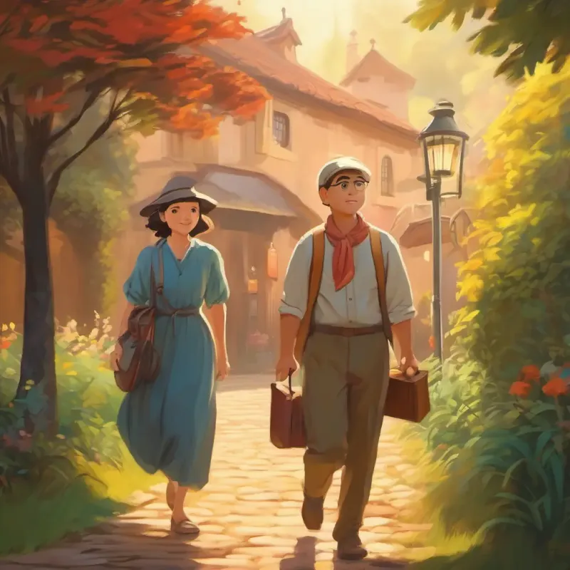 Artists arriving to participate in the portrait challenge.