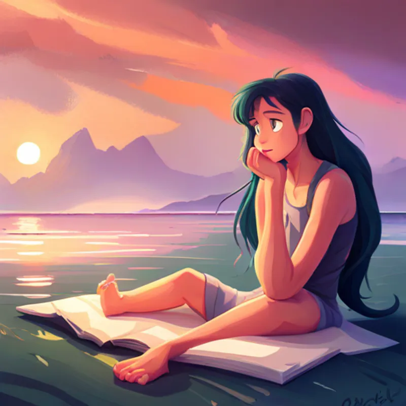 Ariel - a kind and busy teenager, energetic and caring and Gates - a reliable and helpful friend, always supportive together, showing friendship