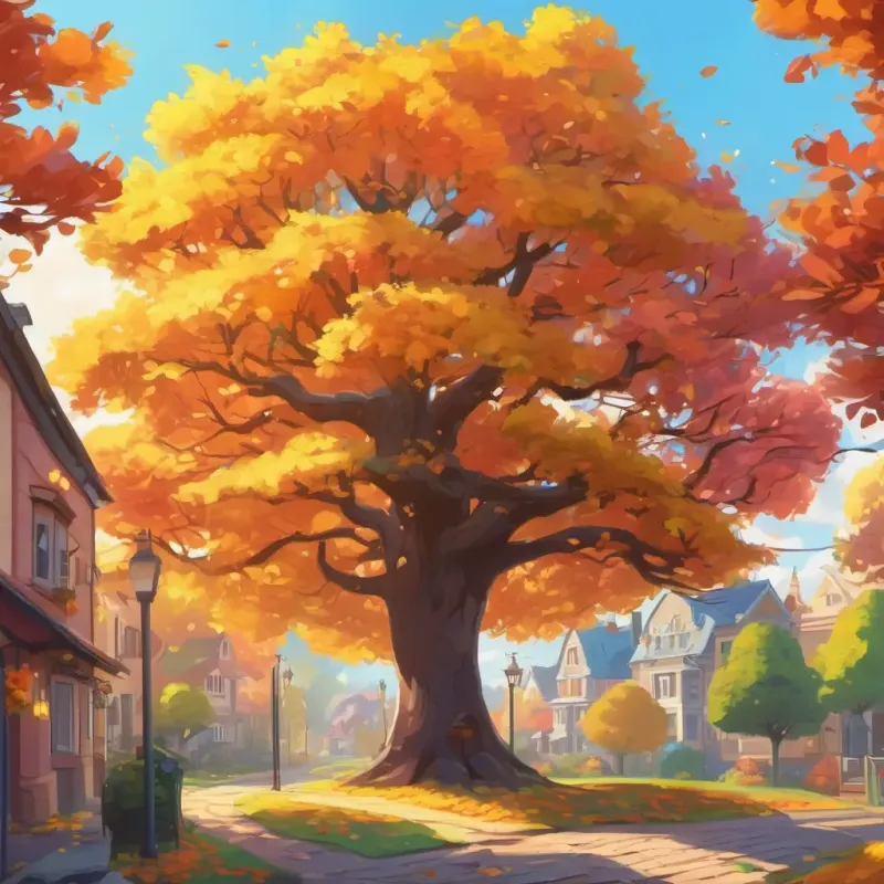 Introducing the magical Friendship Tree in a sunny neighborhood.