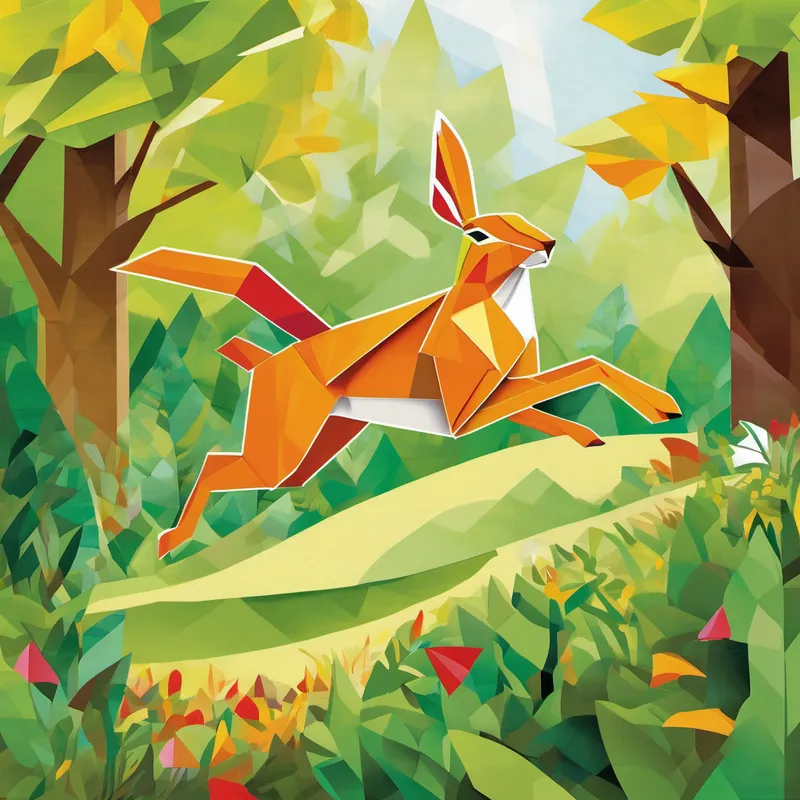 One bright and sunny day, word spread throughout the woodland that a prestigious race would be held. Excitement filled the air as all the eager participants gathered at the starting line. Harvey, the hare, impatiently bounced up and down, his eyes filled with overconfidence. Meanwhile, Timothy, the tortoise, calmly waited for his turn to shine. The signal to start the race was given, and Harvey effortlessly sprinted at full speed. The forest leaves whispered in awe, astonished by the sheer velocity of the hare. Timothy, on the other hand, started his journey cautiously but steadily. His tiny legs moved deliberately, one forward step at a time.