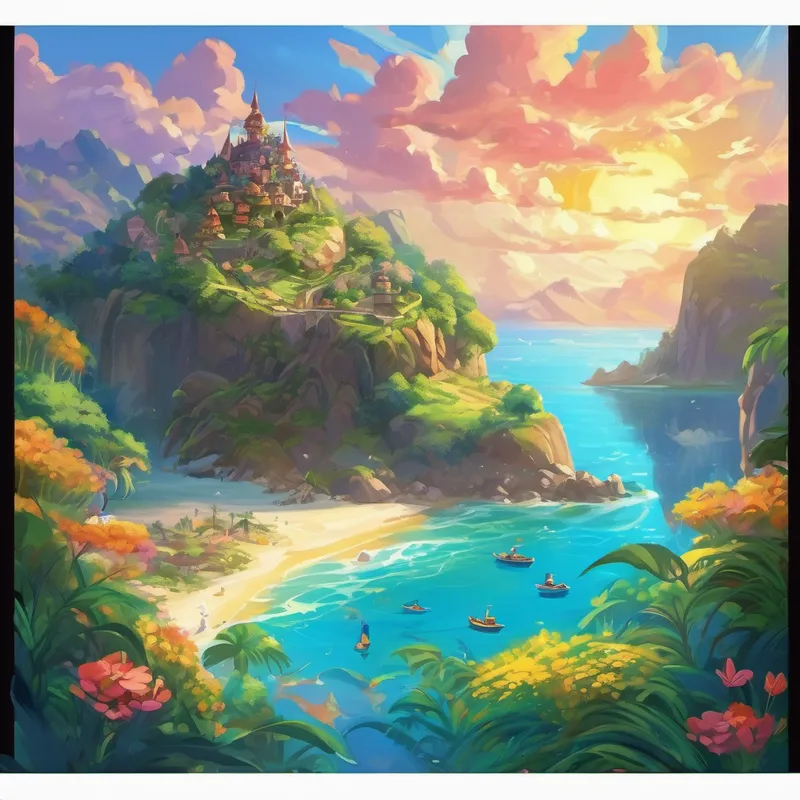 Once upon a time, in a land far, far away, there existed a magical place called Imaginary Isle: Where Dreams Come to Life. It was a colorful and enchanting island, surrounded by sparkling waters that glistened under the warm sun. In this remarkable land, children from all over the world were invited to visit and explore the wonders that lay within. And so, our adventure begins with a young girl named Lily, who was about to embark on the most extraordinary journey of her life.