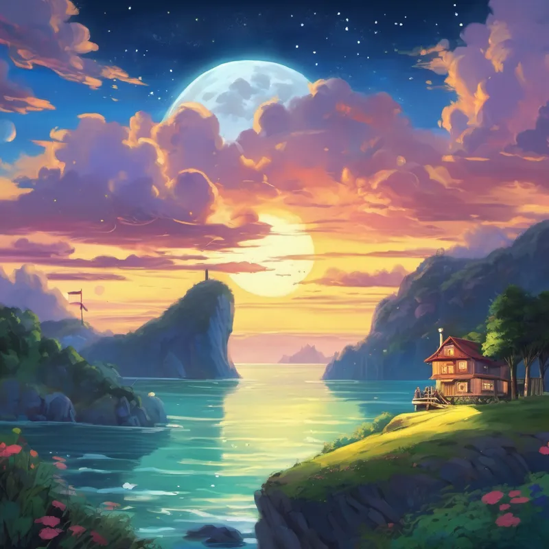 For you see, Imaginary Isle is a place that will forever live in the hearts and dreams of children young and old. And if you listen carefully, on silent nights when the moon is full, you might just hear the faint whispers of Aurora's invitation to visit this extraordinary land, where dreams truly come alive. The end.