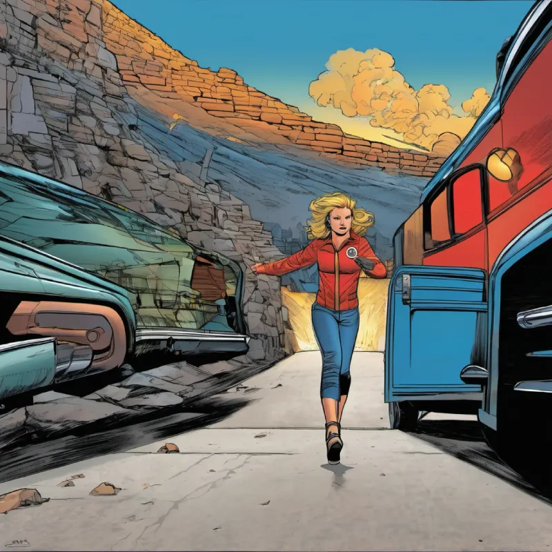Lucy channels courage, takes the exit ramp