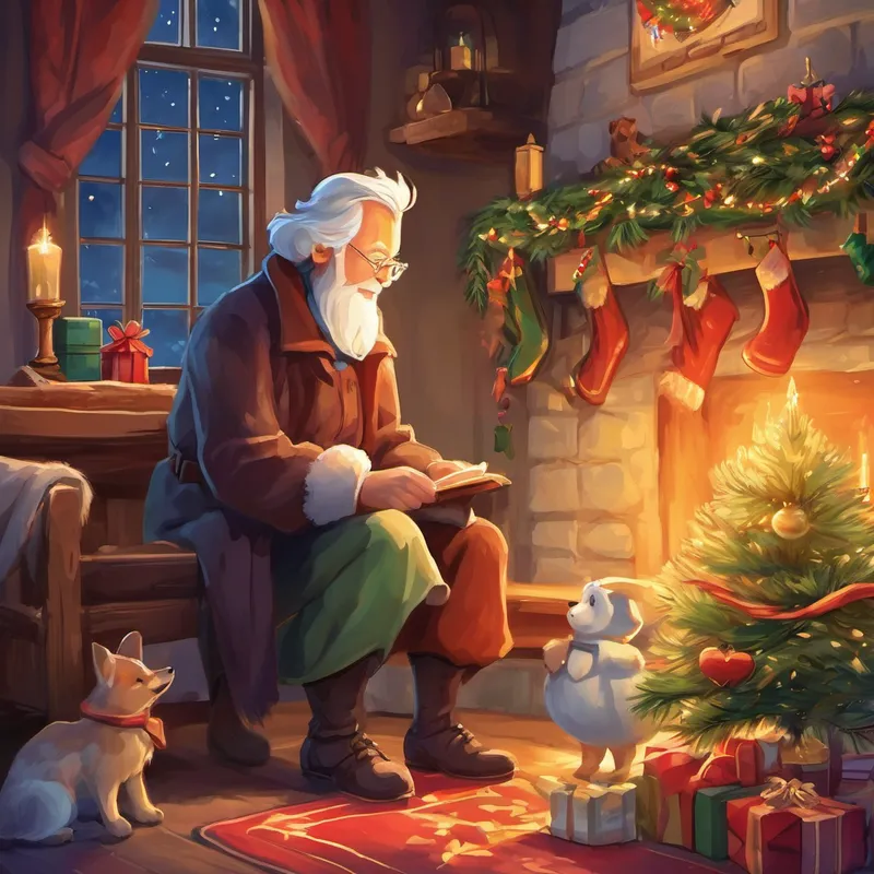 From that magical Christmas Eve forward, Max carried the lessons of Eine Weihnachtsgeschichte deep within his heart. He treasured his Oma's memory, and every Christmas, he shared her stories and the spirit of giving with others. Max knew that true magic lies in love, kindness, and the joy of sharing, just as his Oma had once taught him. And so, the village of his childhood continued to celebrate Christmas with an extra touch of warmth and wonder, inspired by the extraordinary journey of Scrooge and the love of a young boy and his Oma.