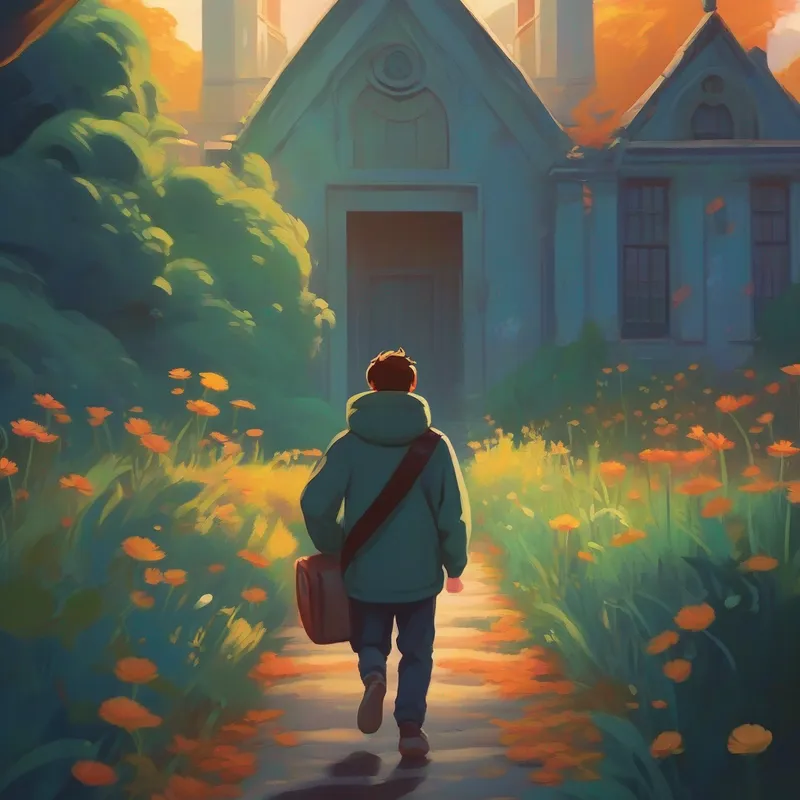 Friends leave the asylum with a sense of responsibility and connection.