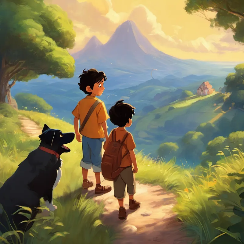 Once upon a time, in a faraway land, there lived a young boy named Juan. Juan was a cheerful and kind-hearted child, but he was also very shy and afraid of many things. He would become scared of the dark, big dogs, and even thunderstorms! One sunny day, Juan's grandmother, Lola Maria, noticed how his fears were hindering his growth and preventing him from experiencing new adventures. She knew that she had to help Juan overcome his fears and become brave.