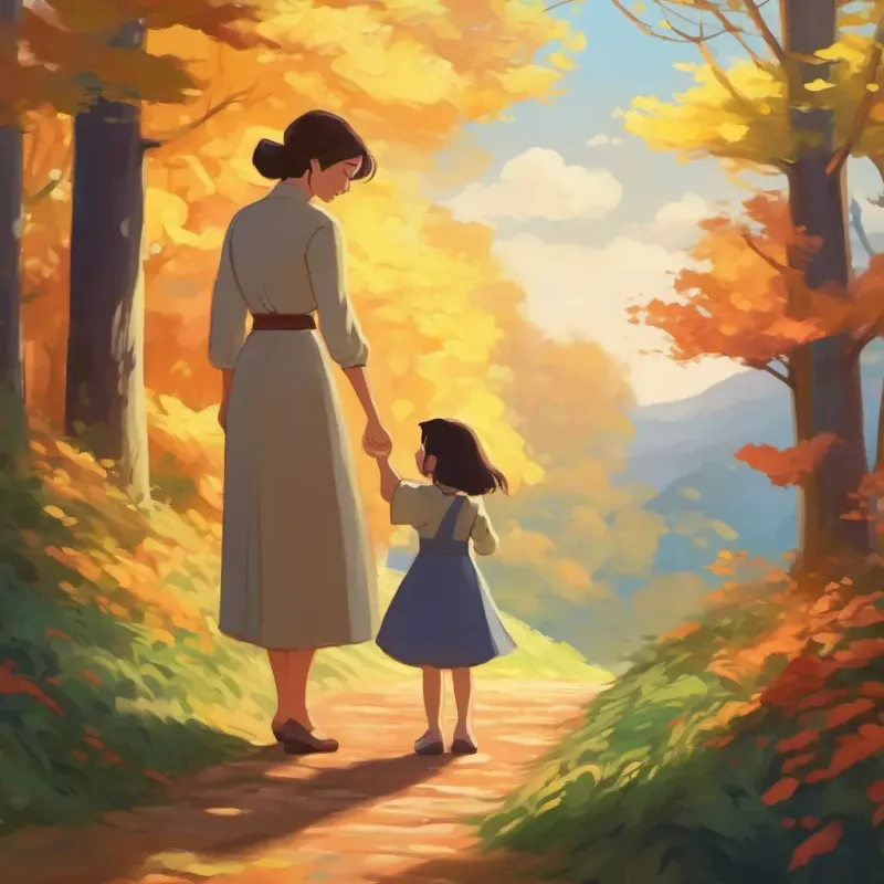 Gratitude, strong embrace, mother-daughter bond