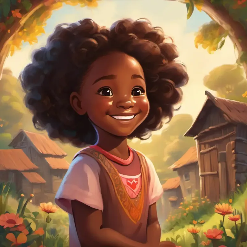 A 5-year-old African girl with a big smile and a heart full of love's village came together, forming a circle of love and prayers for her mom's healing.