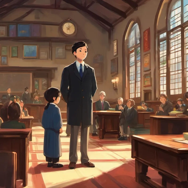 I stood shivering in the center of the room during a parent-teacher meeting. The headmaster accused me of wrongdoing, but I had no idea why.