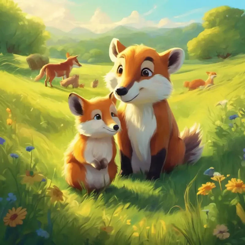 Meadow animals learn a valuable lesson in trust and kindness.