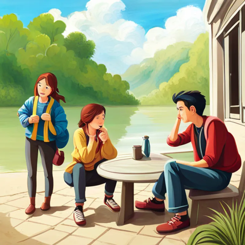 Friends reflect on their problem-solving adventure