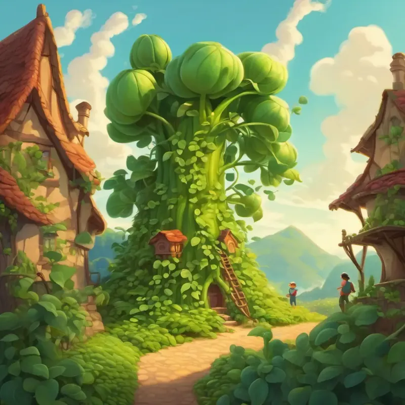 Discovery of the grown beanstalk