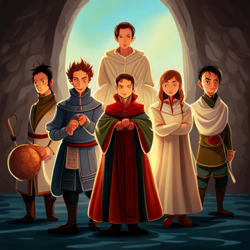 Six heroes with unique powers in magical Eldoria