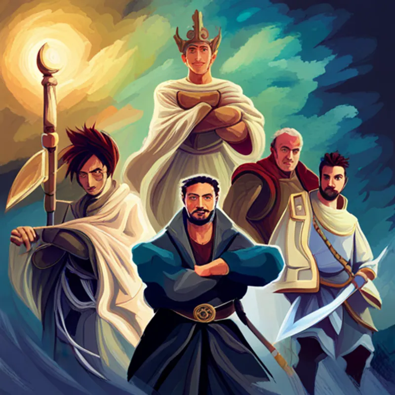 Six heroes with unique powers in magical EldoriaPeace restored, heroes hailed as champions of unity