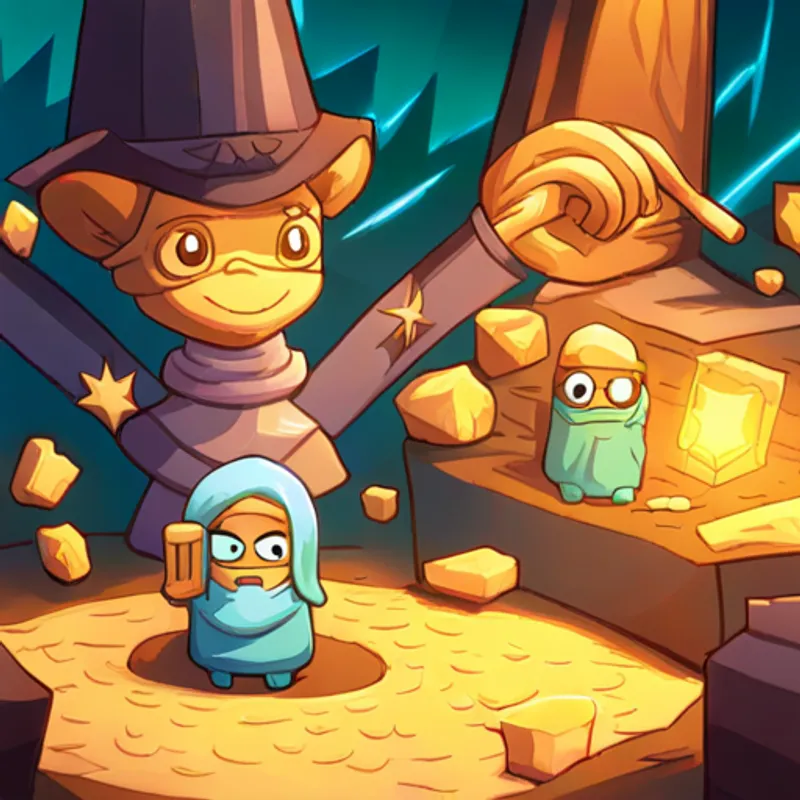 With their combined powers, the Champions fought against Malroc's minions and protected innocent creatures from harm. They discovered the Crystal of Harmony hidden deep within an ancient temple. But as they reached for it, a powerful force field blocked their way.Champions fight, discover Crystal of Harmony