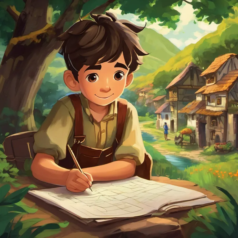 Once upon a time, in a small village called Excelia, lived a young boy named Laurin. Laurin was just like any other 8-year-old boy, with one exception - he had a special talent for numbers and loved working with Excel. Laurin could solve complex calculations and create organized spreadsheets like no one else in the village. In Excelia, everyone knew and respected Laurin for his exceptional skills. They often sought his help when they needed assistance with their accounts or data management. Laurin was happy to lend a helping hand, for he enjoyed the feeling of seeing the villagers smile when he solved their problems.