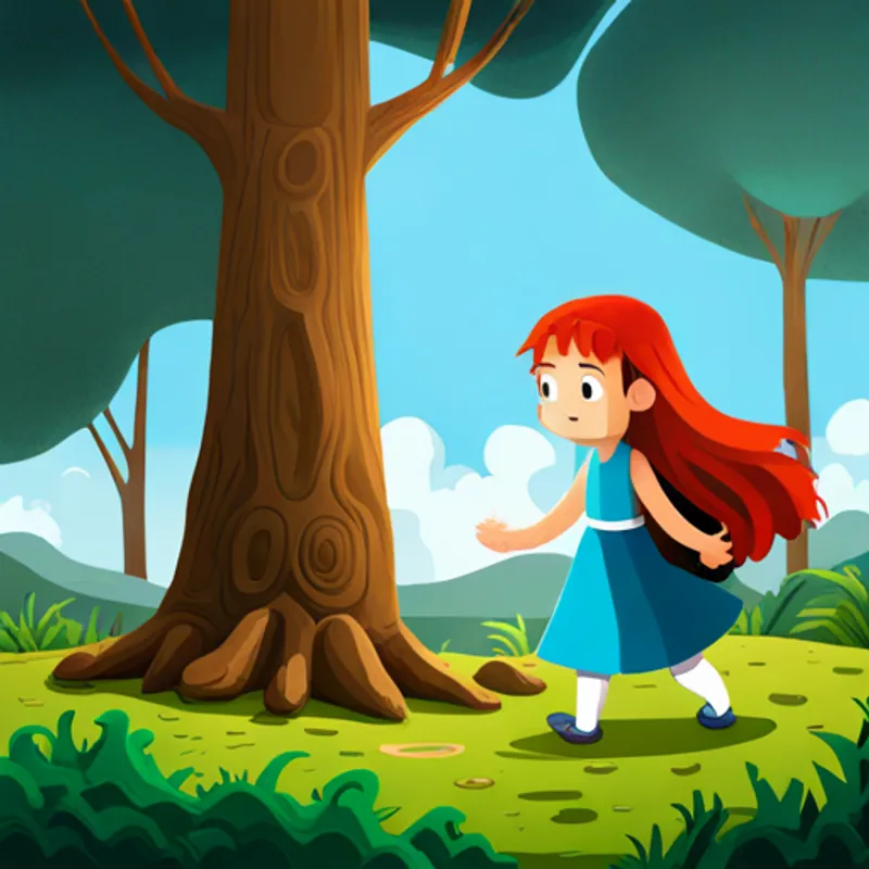 A brave and intelligent girl with long brown hair and Maya's loyal and adventurous best friend with red hair race to find the final piece of the puzzle