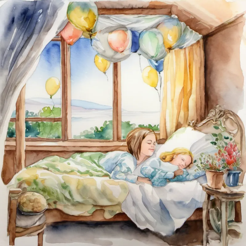 Contentment, memorable birthday, sleep