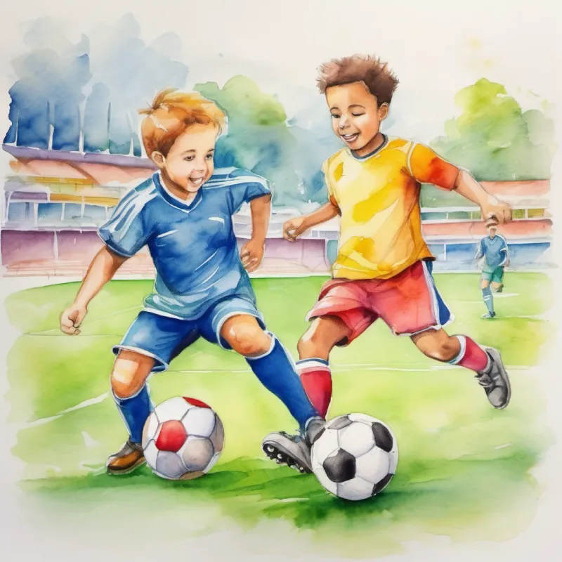 Games, soccer match, playful competition