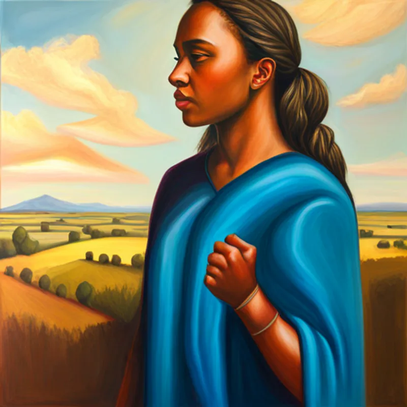 Blue represents peace, truth, and justice