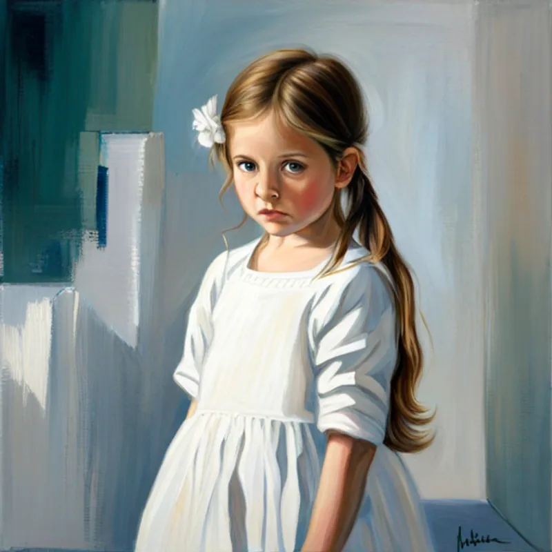 White represents purity and innocence