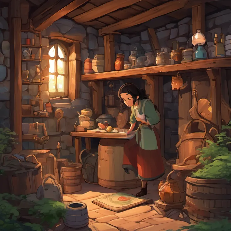 Determined not to be a victim, Laettitia, along with her newfound friends, devised a plan to confront the source of their terror. Armed with courage and a few household items, they ventured into the basement, where they believed the evil resided.