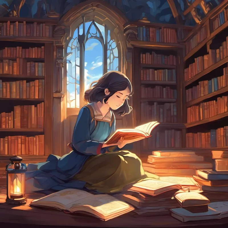 Laettitia bravely opened the book, hoping to find answers and a way to end their nightmares. As she flipped through the pages, she discovered an incantation that could banish the spirit haunting them. With trembling hands, she recited the words, and a blinding light engulfed the room.
